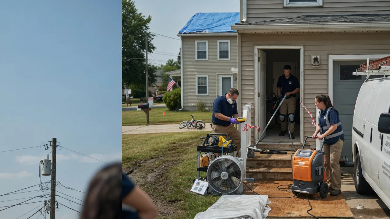 Water Damage Repair in Ludell, KS near me